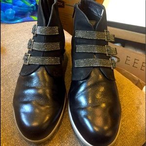 Naot metal stud boots